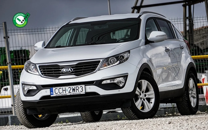Kia Sportage cena 46500 przebieg: 193000, rok produkcji 2013 z Lubawa małe 704